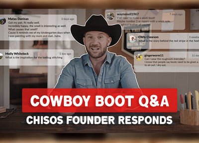 Ask the Founder: Your Chisos Boot Questions Answered
