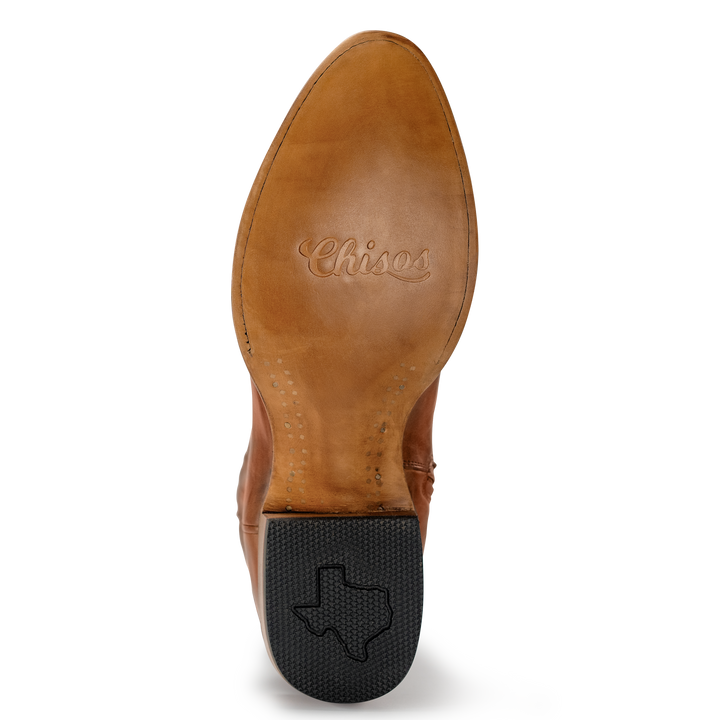 Chisos No. 7 - Men's Zipper Boot, Handcrafted, Comfortable Cowboy