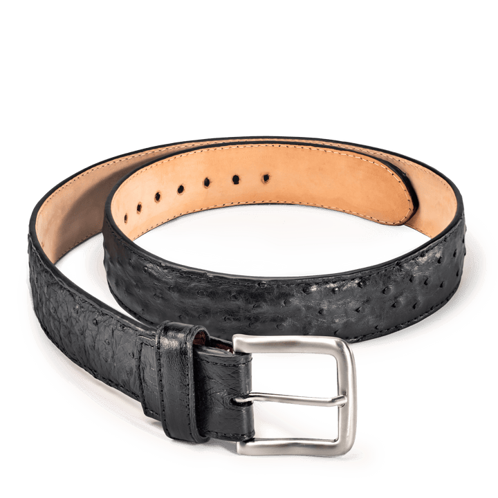 Handcrafted Ostrich Belt – Chisos Handcrafted Ostrich Belt – Chisos