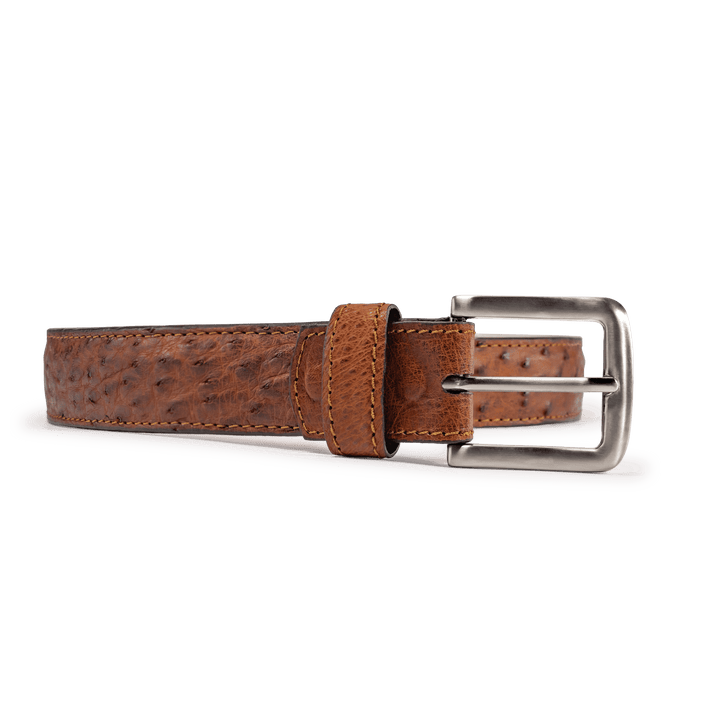 Handcrafted Ostrich Belt – Chisos
