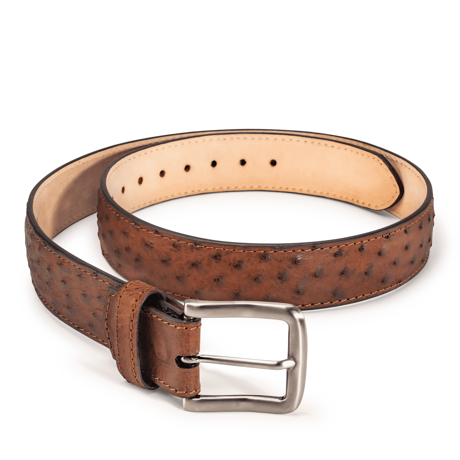 Chisos Ostrich Belt