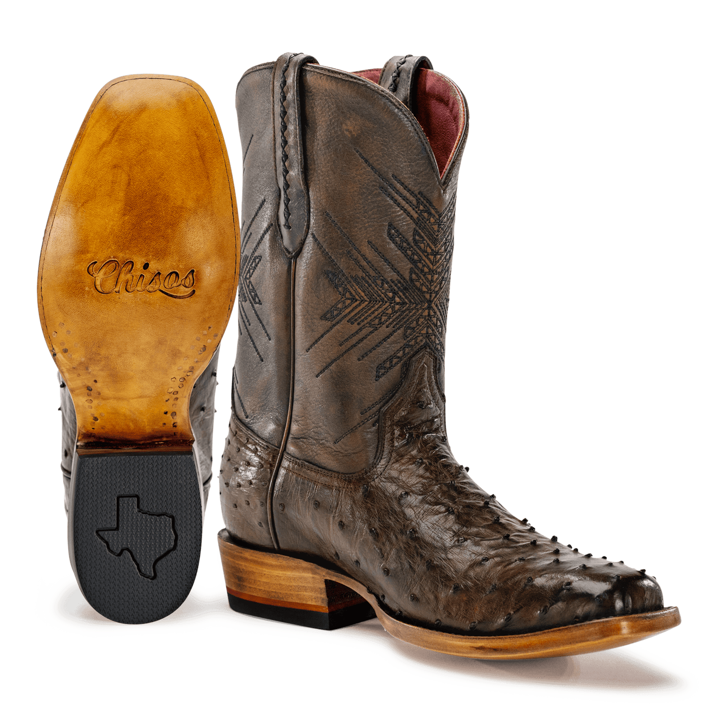 Chisos No. 2 Ostrich Boots