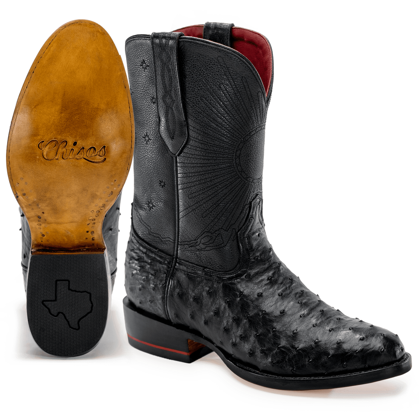 Chisos Ostrich Boots