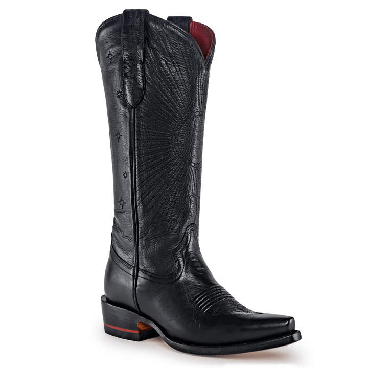 【COLOR iN ID】four seasons western boots Old Gringo Women's Miles City Western Boots - Snip Toe