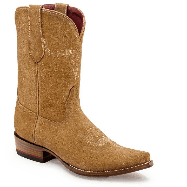 Chisos Men's Roughout Snip Toe Cowboy Boot - Main Image