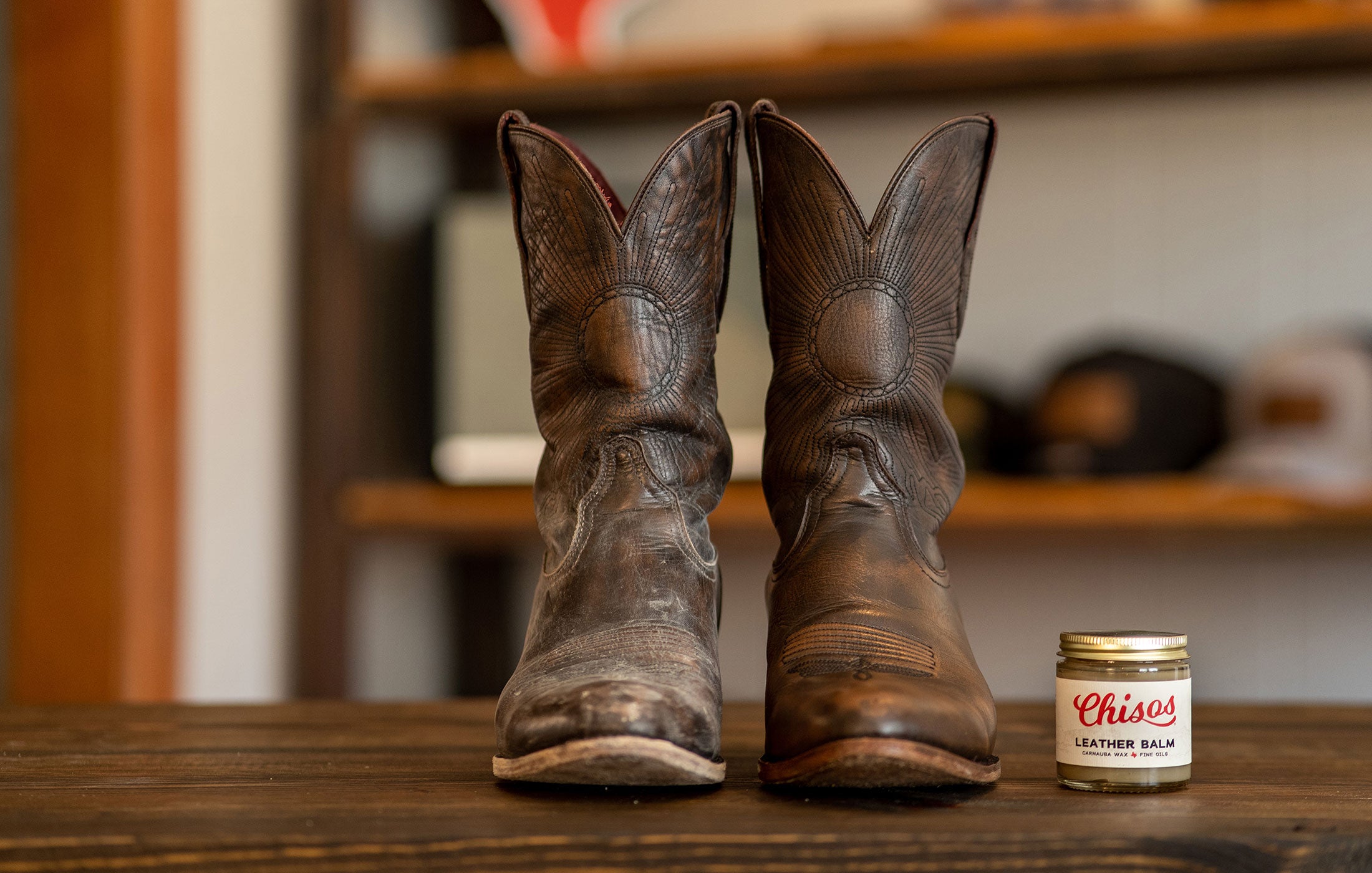 Leather Conditioner for Cowboy Boots Leather Balm – Chisos